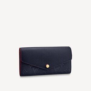 RARE Navy LV Sarah Wallet